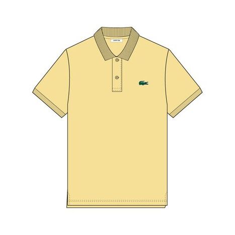 Polo à manches courtes - Jaune
