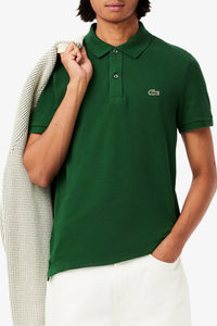 Polo L.12.12 ajusté en petit piqué - Vert