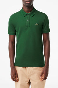 Polo L.12.12 ajusté en petit piqué - Vert