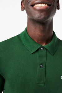 Polo L.12.12 ajusté en petit piqué - Vert