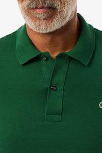 Polo L.12.12 ajusté en petit piqué - Vert