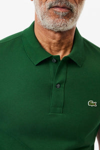 Polo L.12.12 ajusté en petit piqué - Vert