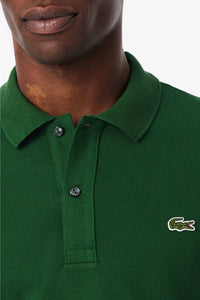 Polo L.12.12 ajusté en petit piqué - Vert