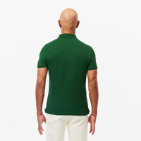 Polo L.12.12 ajusté en petit piqué - Vert