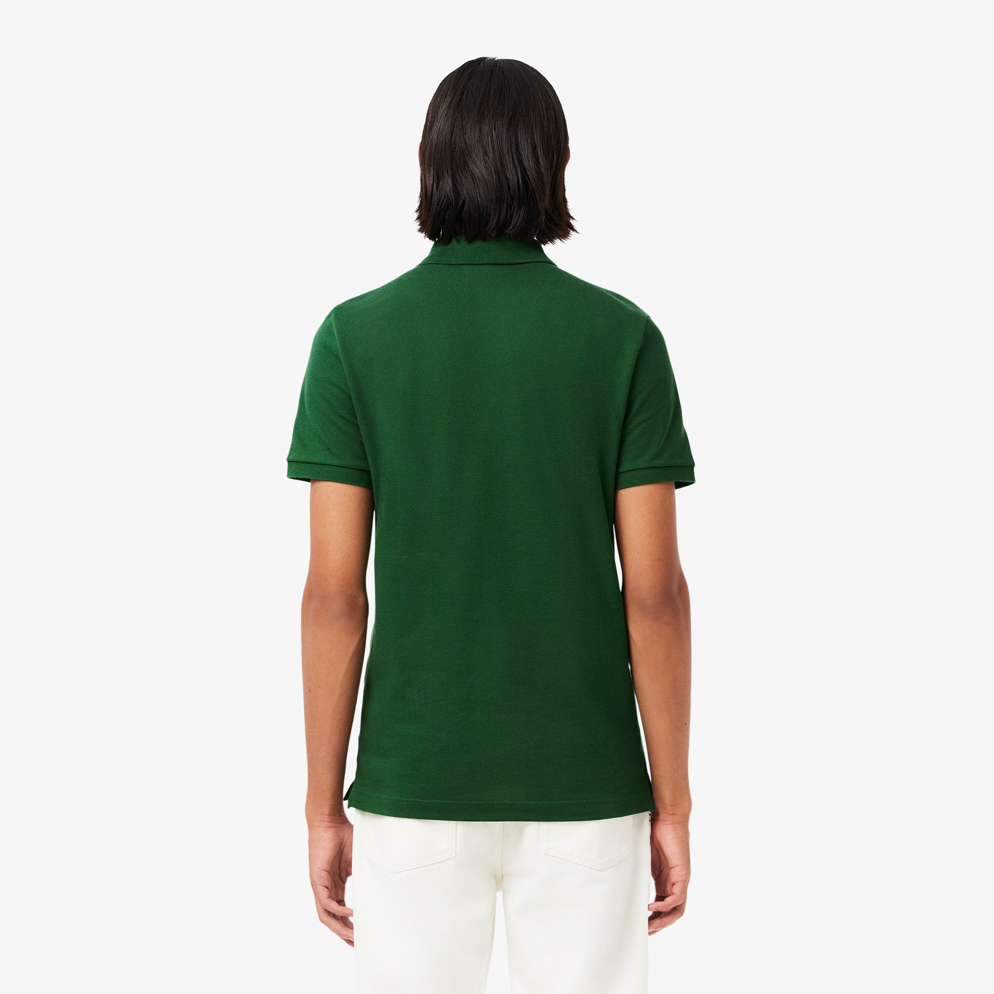 Polo L.12.12 ajusté en petit piqué - Vert