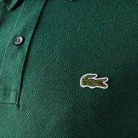 Polo L.12.12 ajusté en petit piqué - Vert