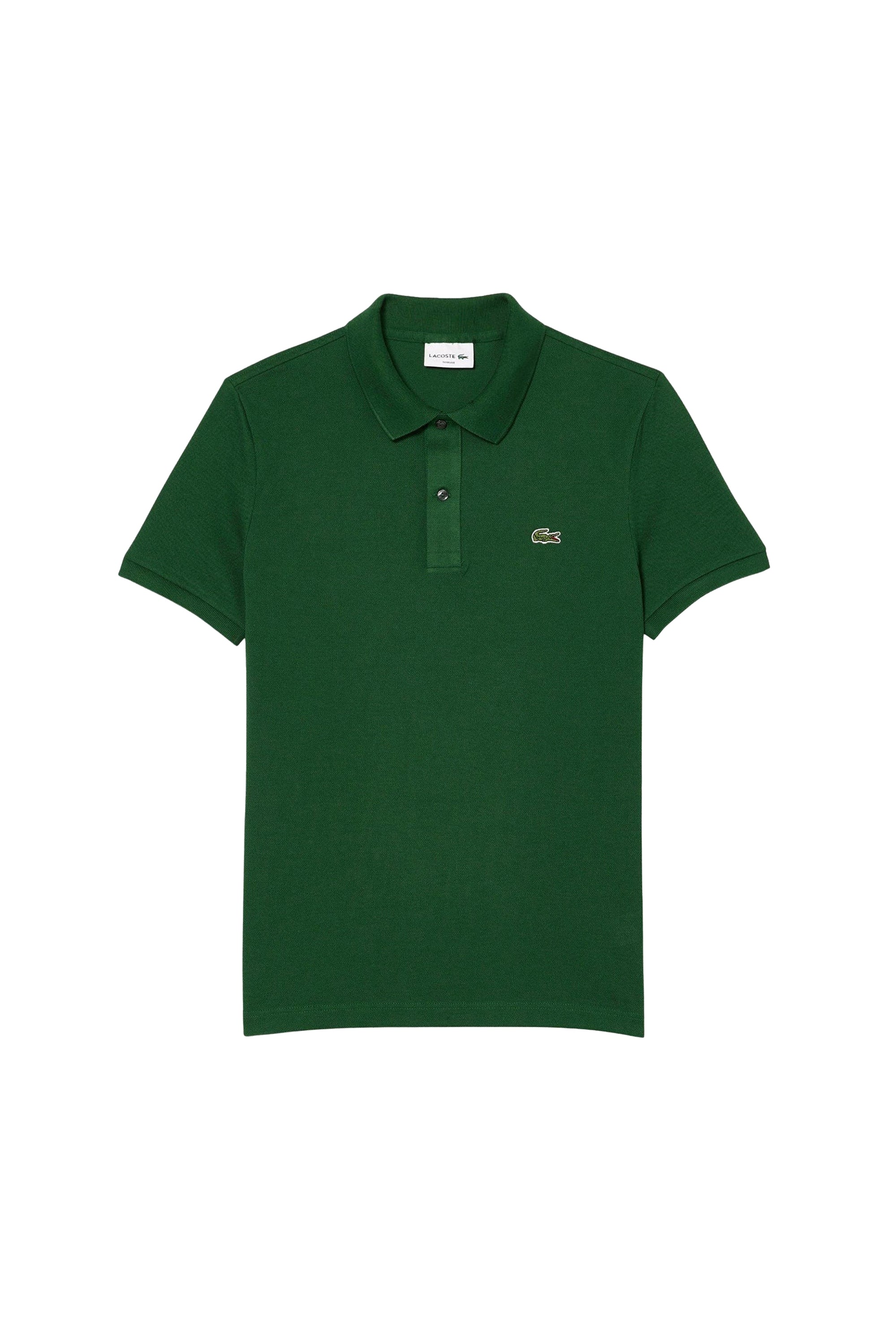 Polo L.12.12 ajusté en petit piqué - Vert