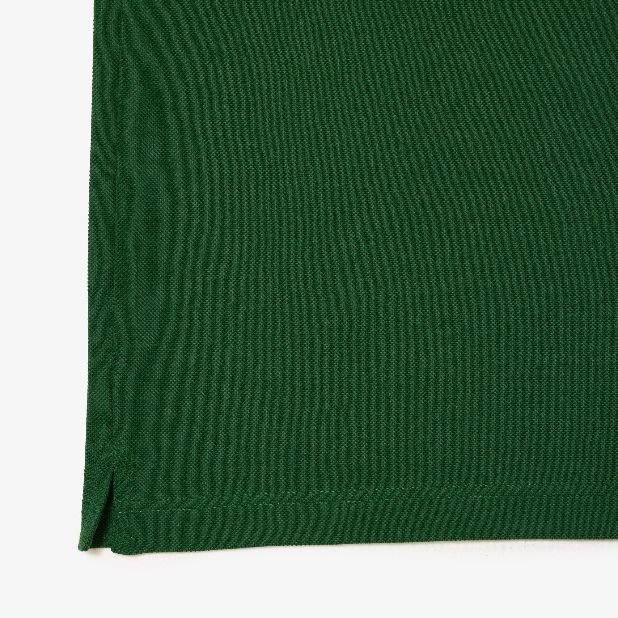 L.12.12 Fitted polo shirt in small piqué - Green