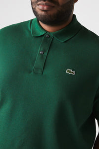 Polo L.12.12 ajusté en petit piqué - Vert