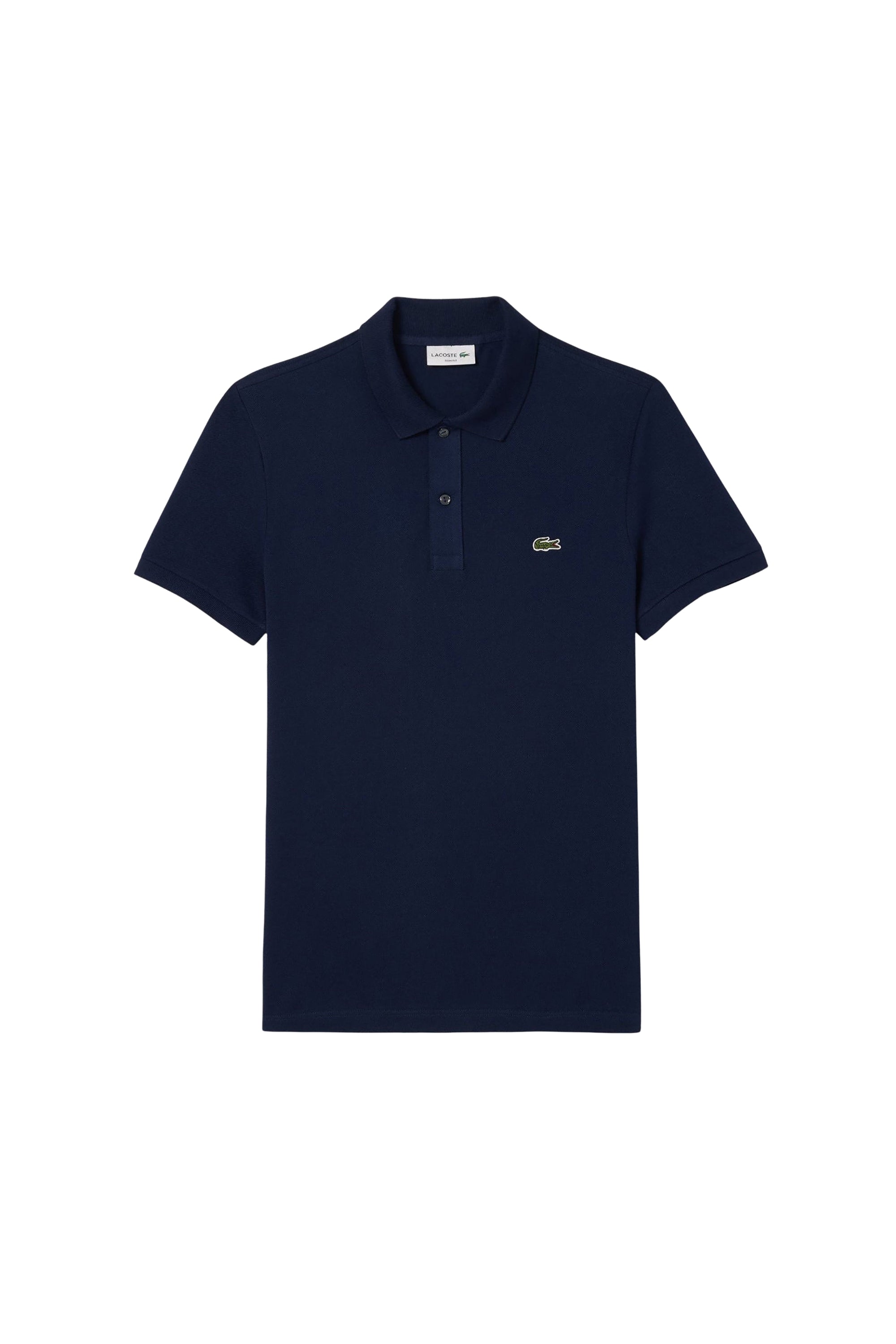 Polo L.12.12 ajusté en petit piqué - Marine