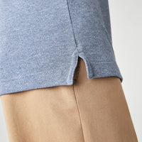 Polo L.12.12 ajusté en petit piqué - Bleu Indigo Clair
