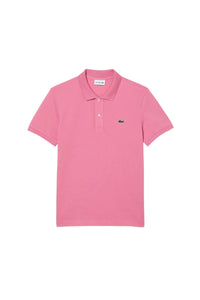 Polo L.12.12 ajusté en petit piqué - Reseda