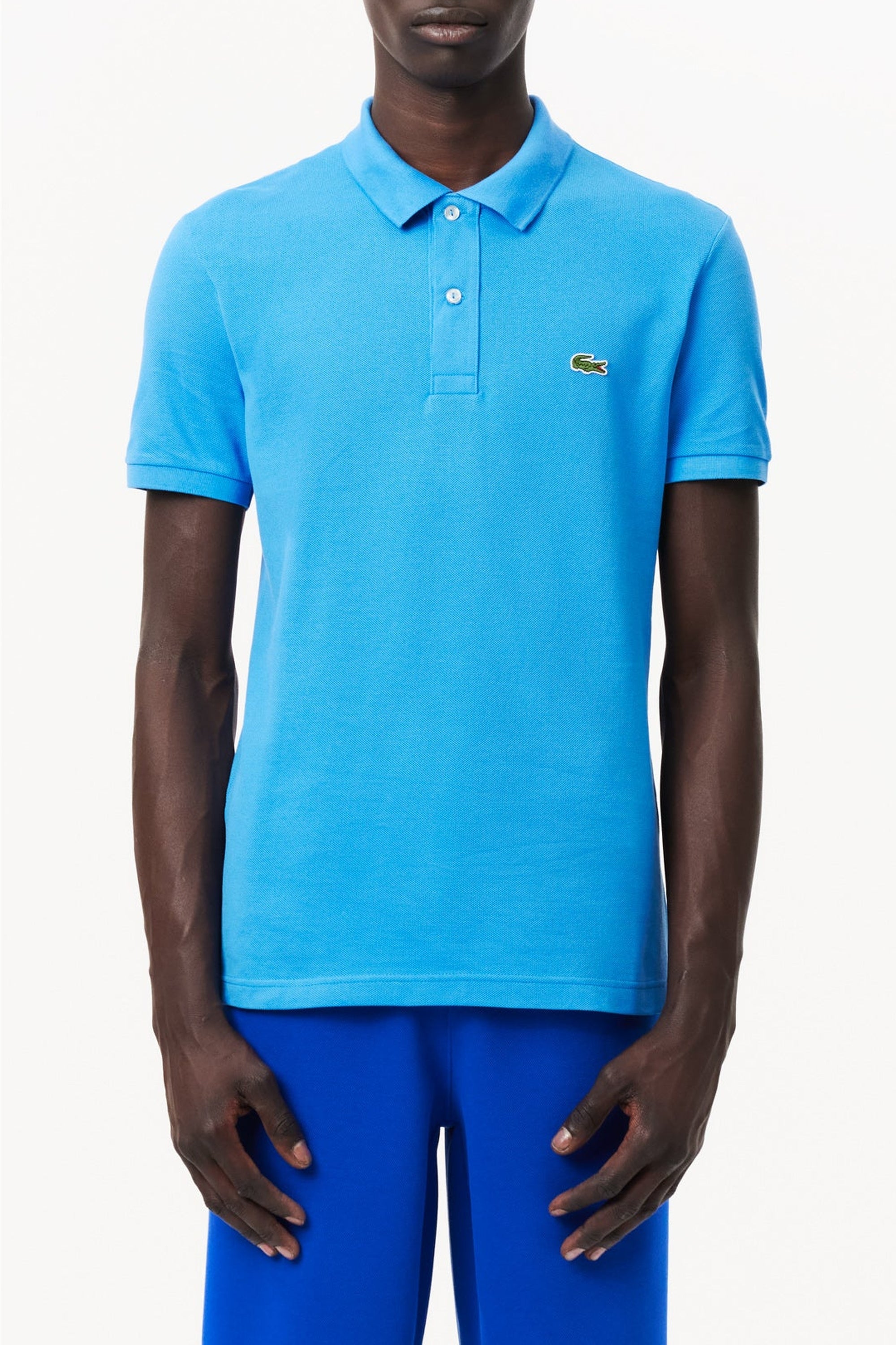 L.12.12 polo shirt in small pique - Argentina