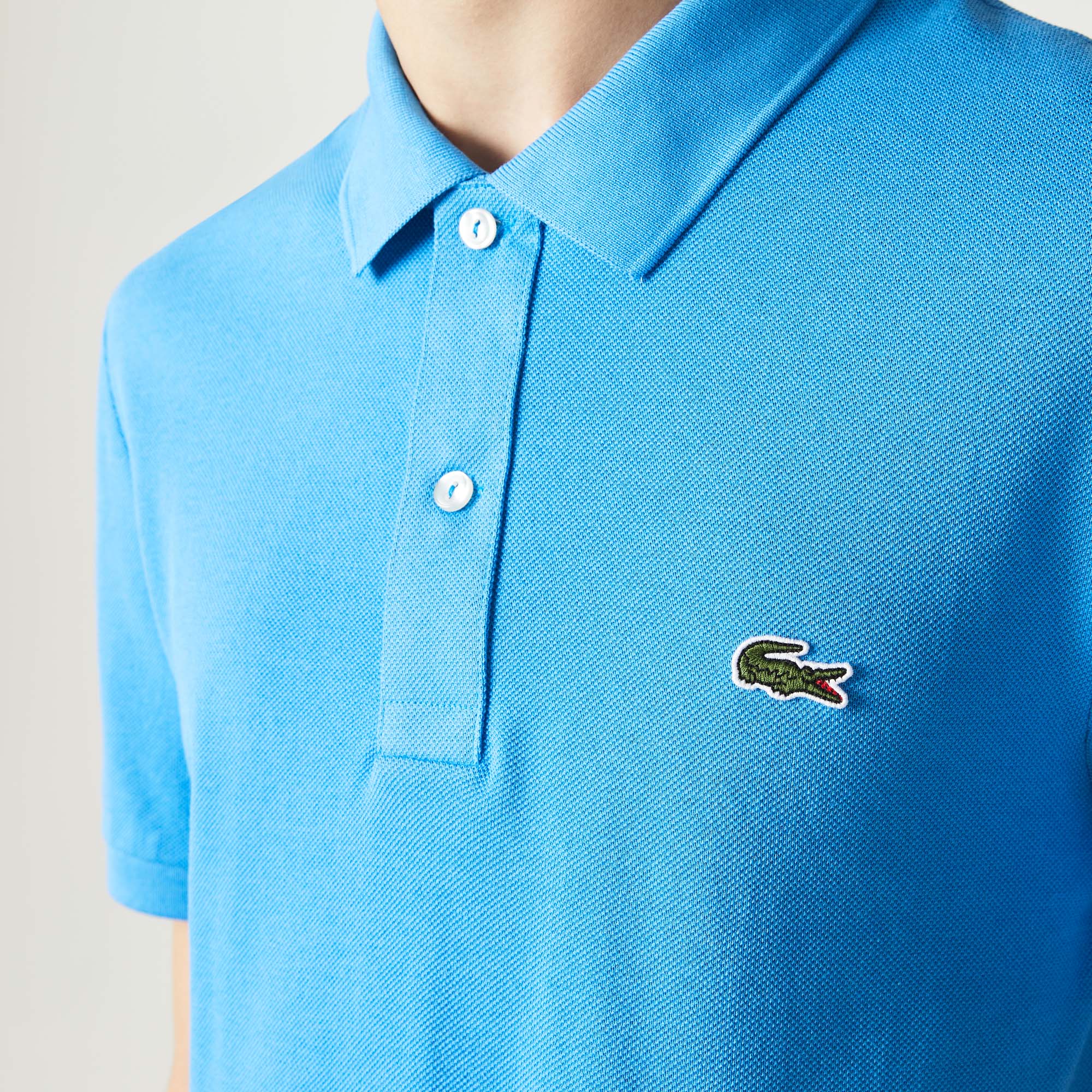 L.12.12 polo shirt in small pique - Argentina