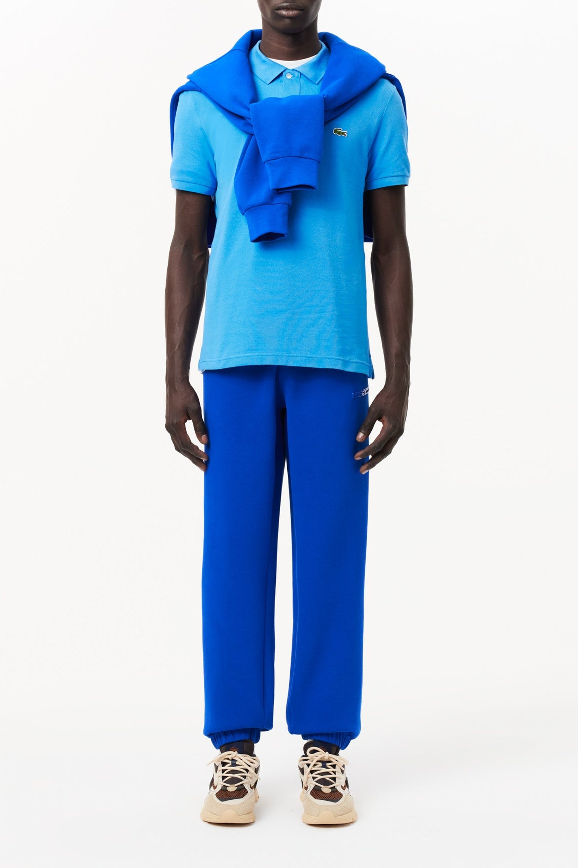 L.12.12 polo shirt in small pique - Argentina
