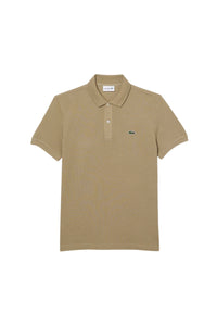 L.12.12 polo shirt in small pique - Lion