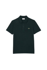 Polo L.12.12 ajusté en petit piqué - Pin Jaspe