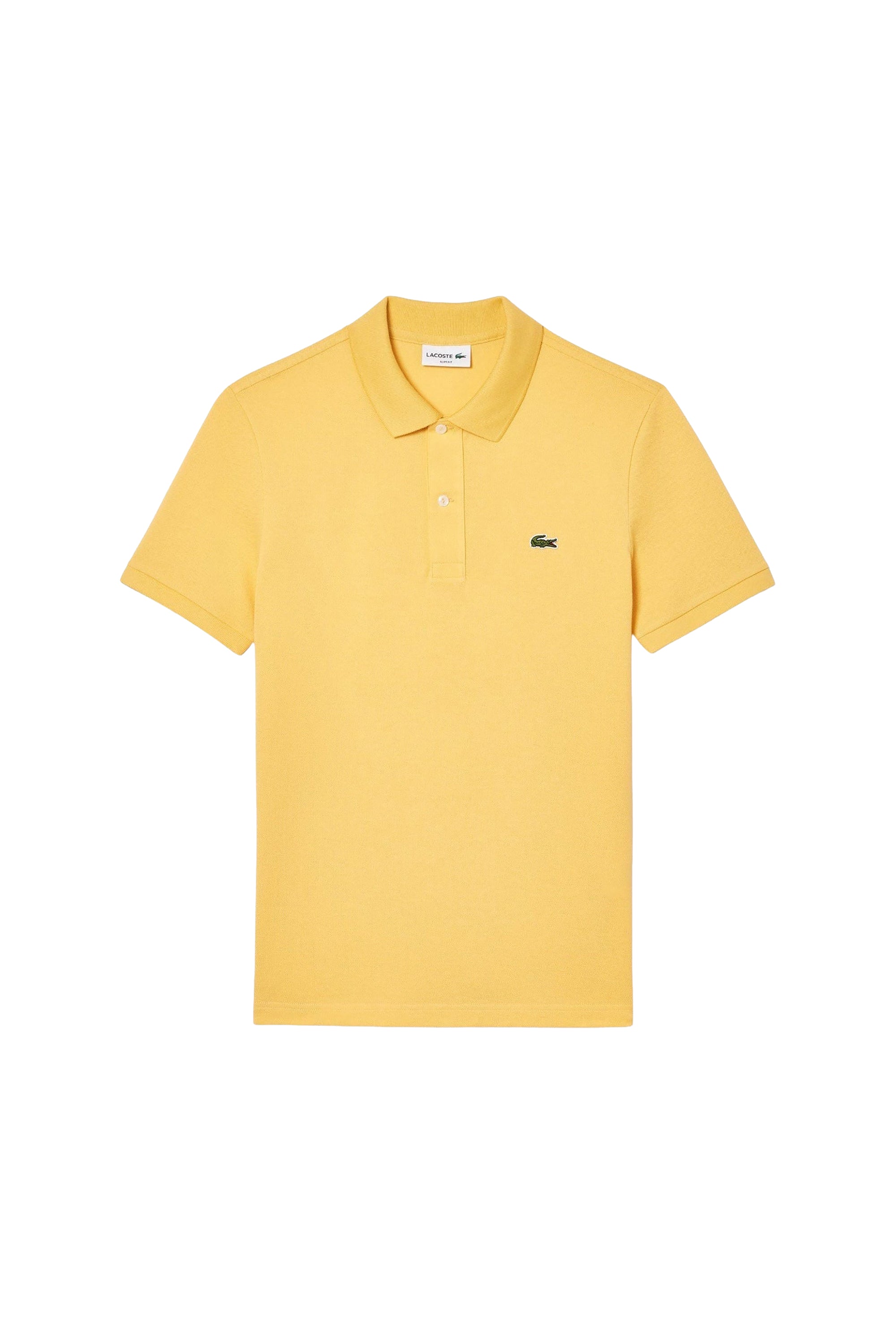 Polo L.12.12 ajusté en petit piqué - Cornsilk