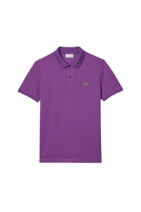 Polo L.12.12 ajusté en petit piqué - Mauveglow
