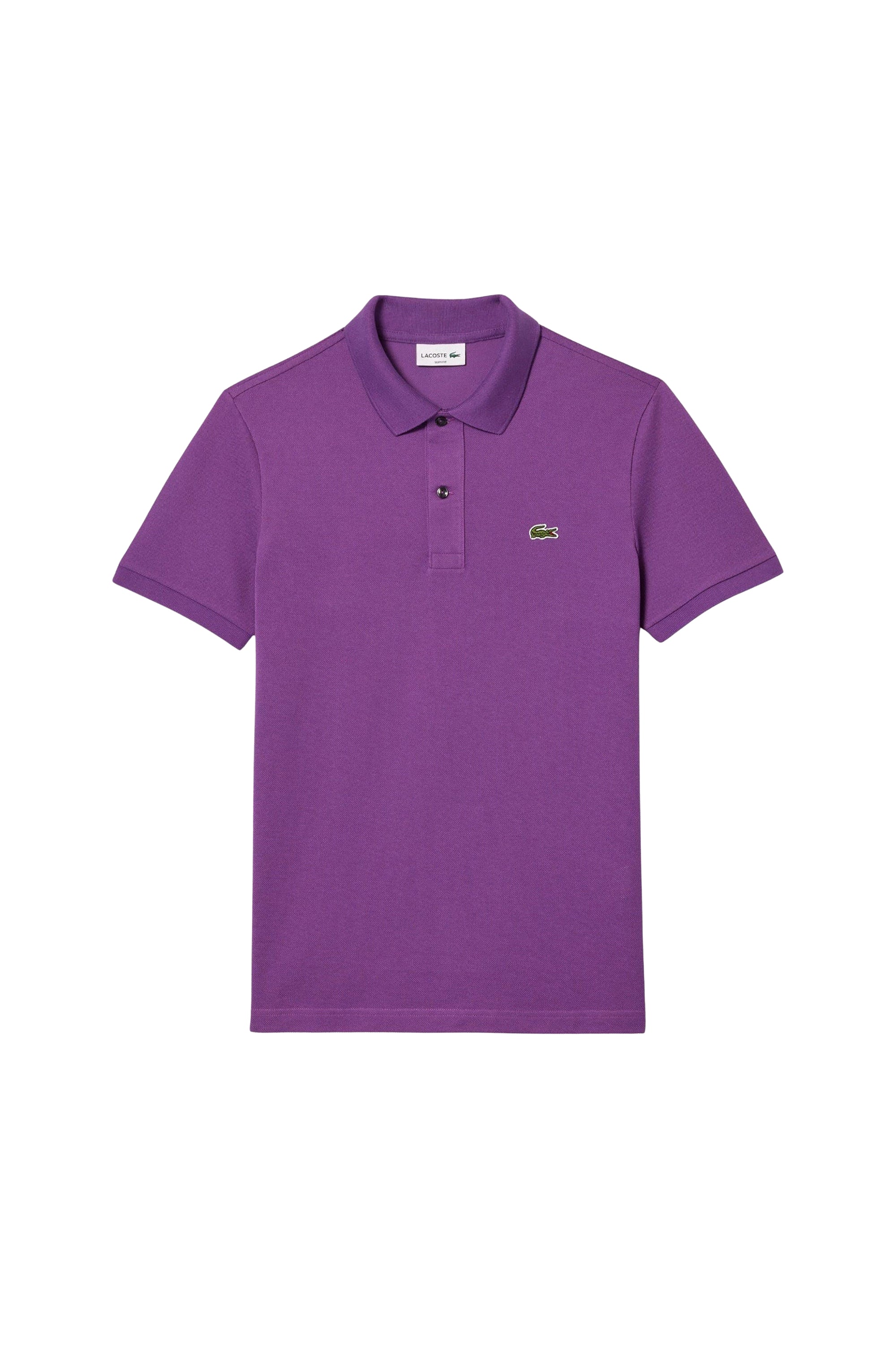 Polo L.12.12 ajusté en petit piqué - Mauveglow