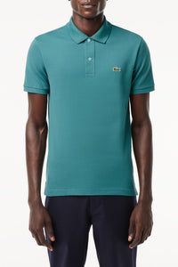 Polo L.12.12 ajusté en petit piqué - Hydro