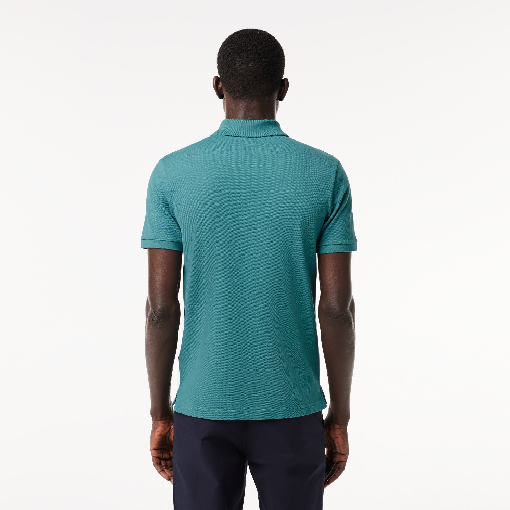 Polo L.12.12 ajusté en petit piqué - Hydro