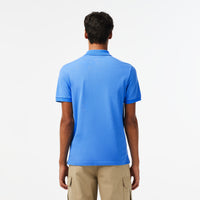 L.12.12 Fitted polo shirt in small pique - Aérien