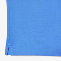 L.12.12 Fitted polo shirt in small pique - Aérien