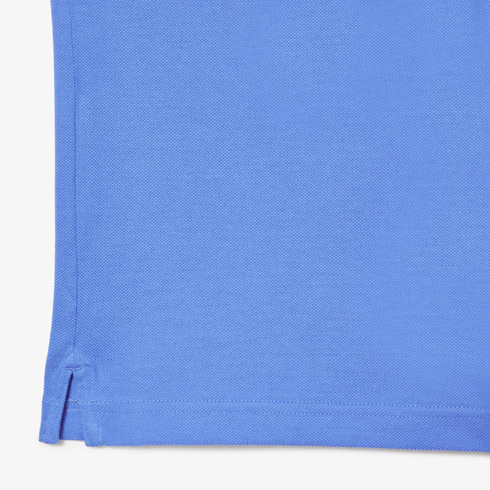 L.12.12 Fitted polo shirt in small pique - Aérien
