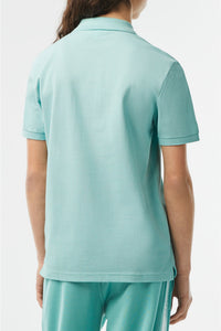 L.12.12 fitted polo shirt in small pique - Pastille