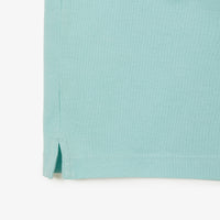 L.12.12 fitted polo shirt in small pique - Pastille