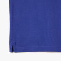 L.12.12 fitted polo shirt in small pique - Muscari