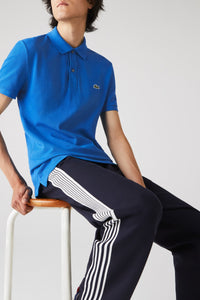 Polo L.12.12 ajusté en petit piqué - Ultramarine