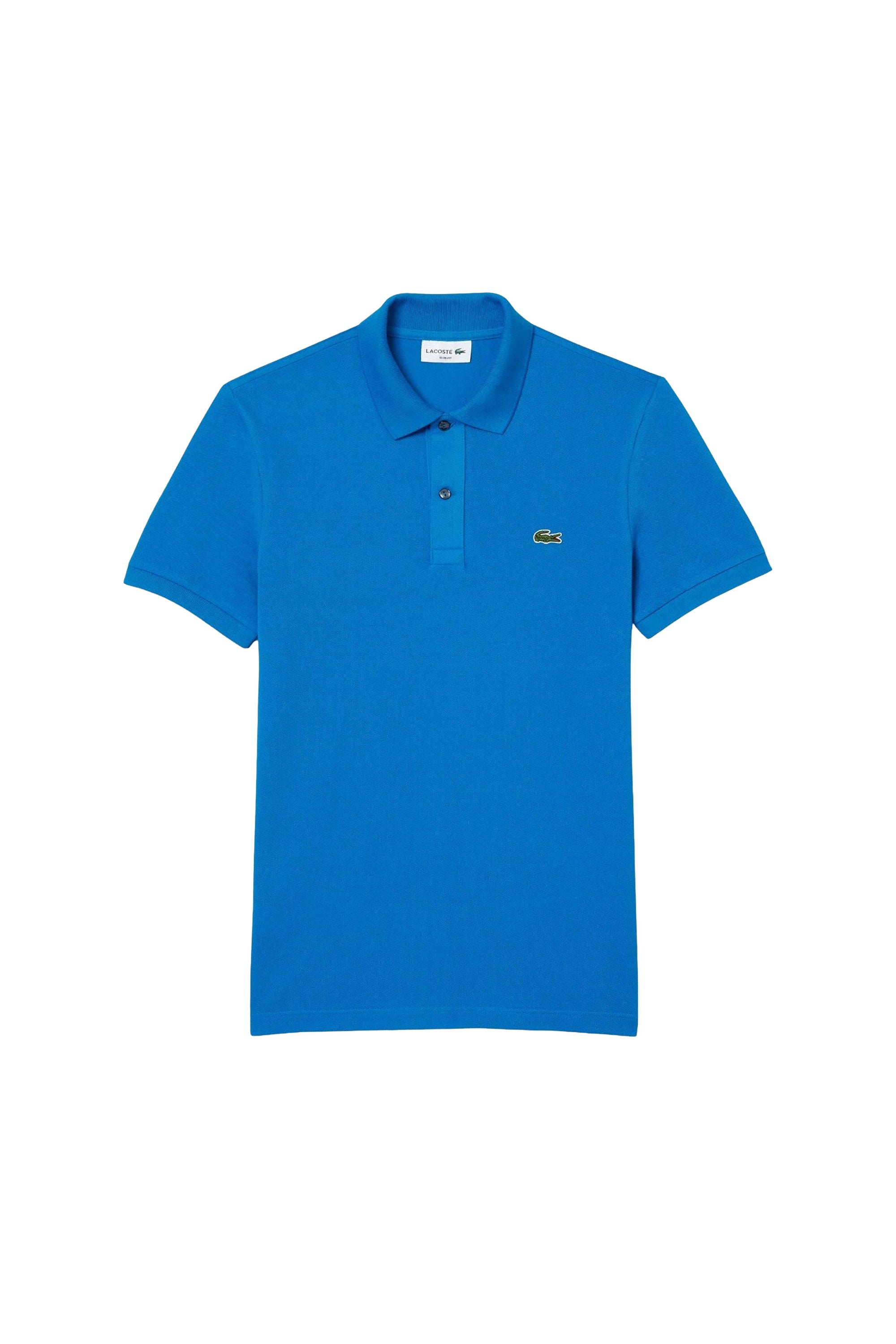 Polo L.12.12 ajusté en petit piqué - Ultramarine