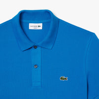 Polo L.12.12 ajusté en petit piqué - Ultramarine