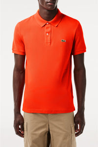 Polo L.12.12 ajusté en petit piqué - Sunrise