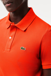 Polo L.12.12 ajusté en petit piqué - Sunrise