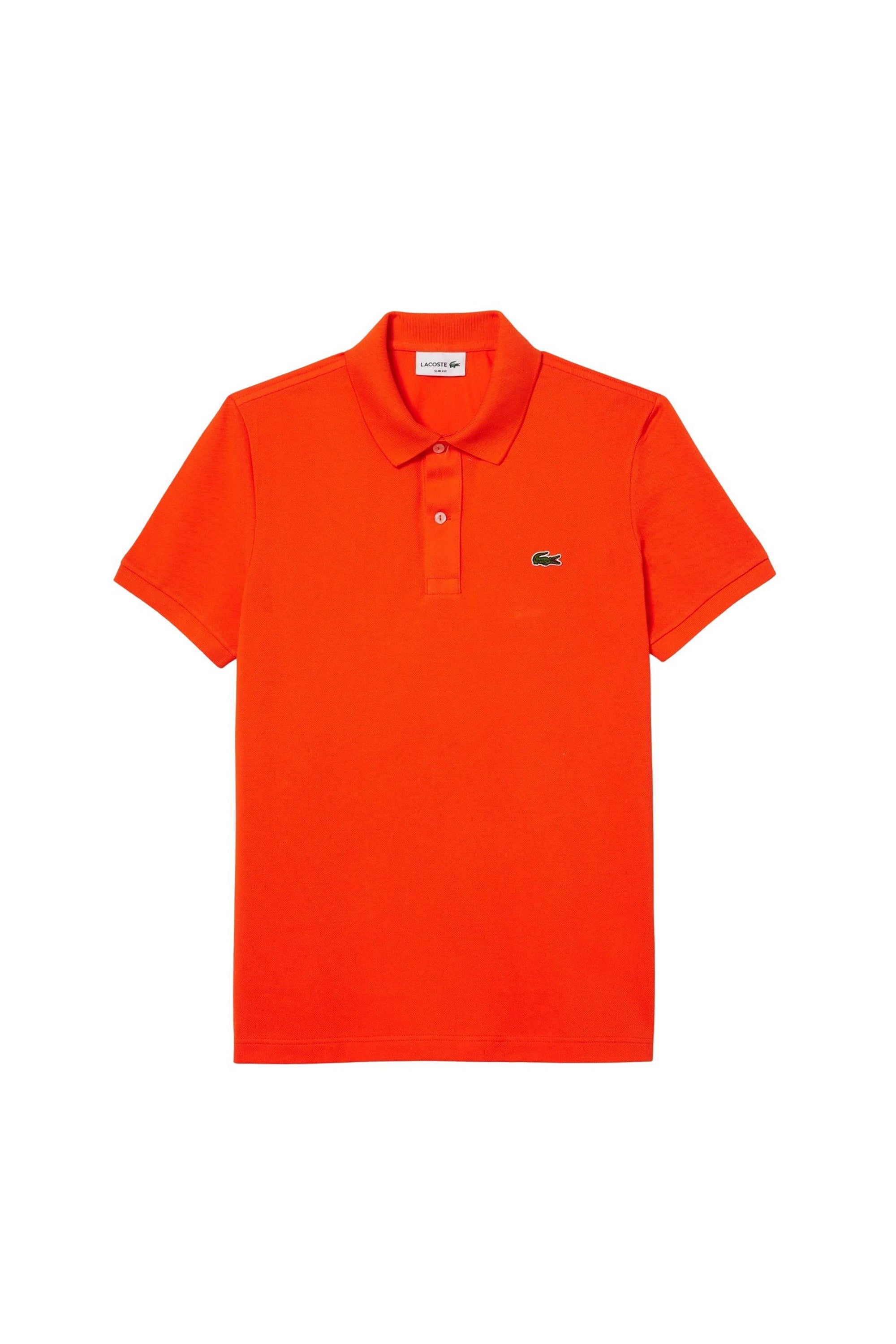 Polo L.12.12 ajusté en petit piqué - Sunrise