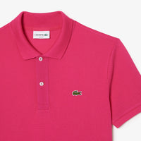 L.12.12 Fitted polo shirt in small pique - Spinelle