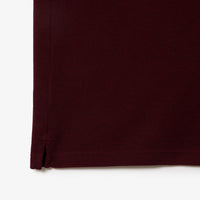 L.12.12 Fitted polo shirt in small pique - Vigne Chiné