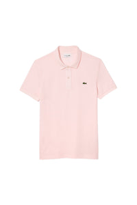 Polo L.12.12 ajusté en petit piqué - Flamant