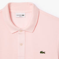 Polo L.12.12 ajusté en petit piqué - Flamant