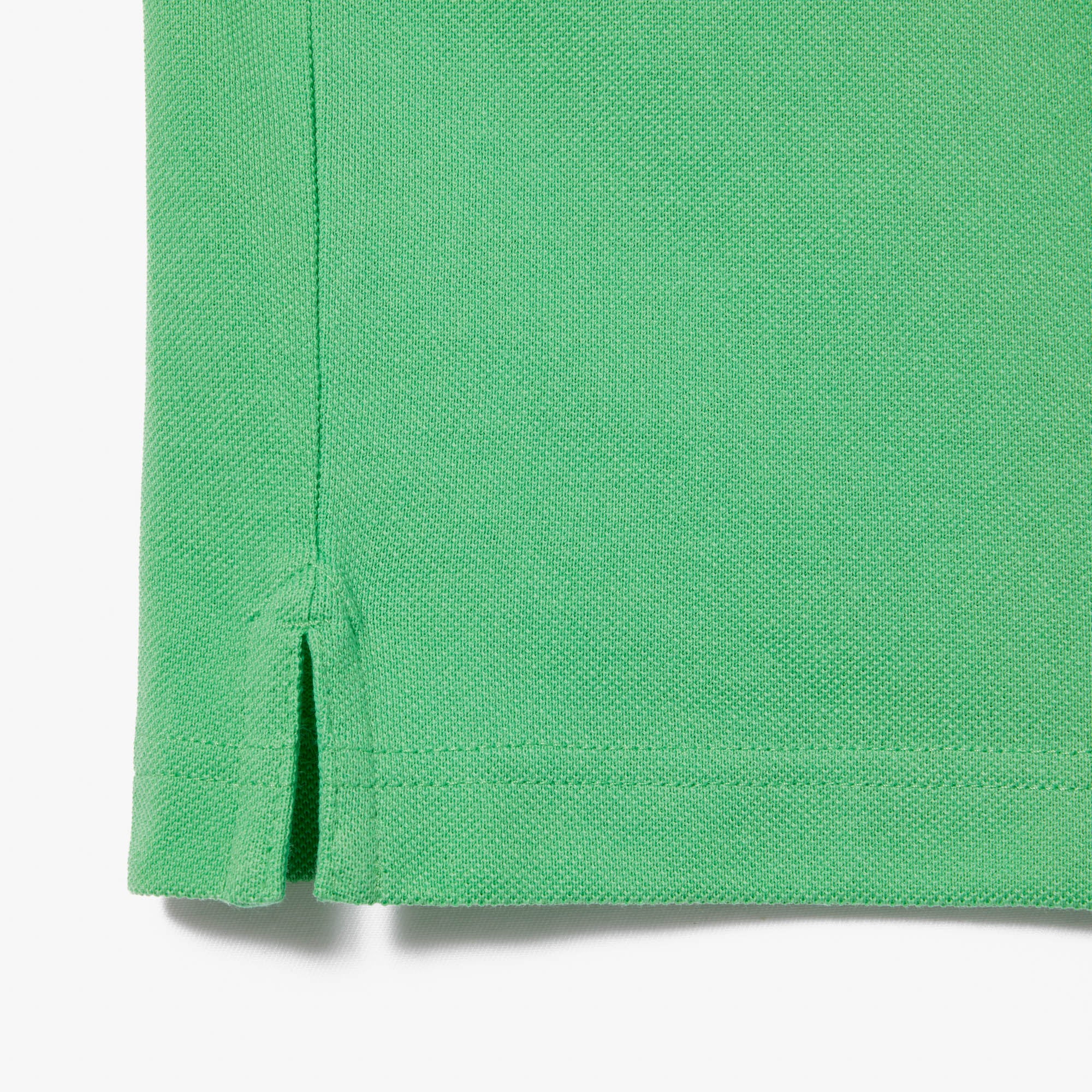 L.12.12 Fitted polo shirt in small piqué - Peppermint