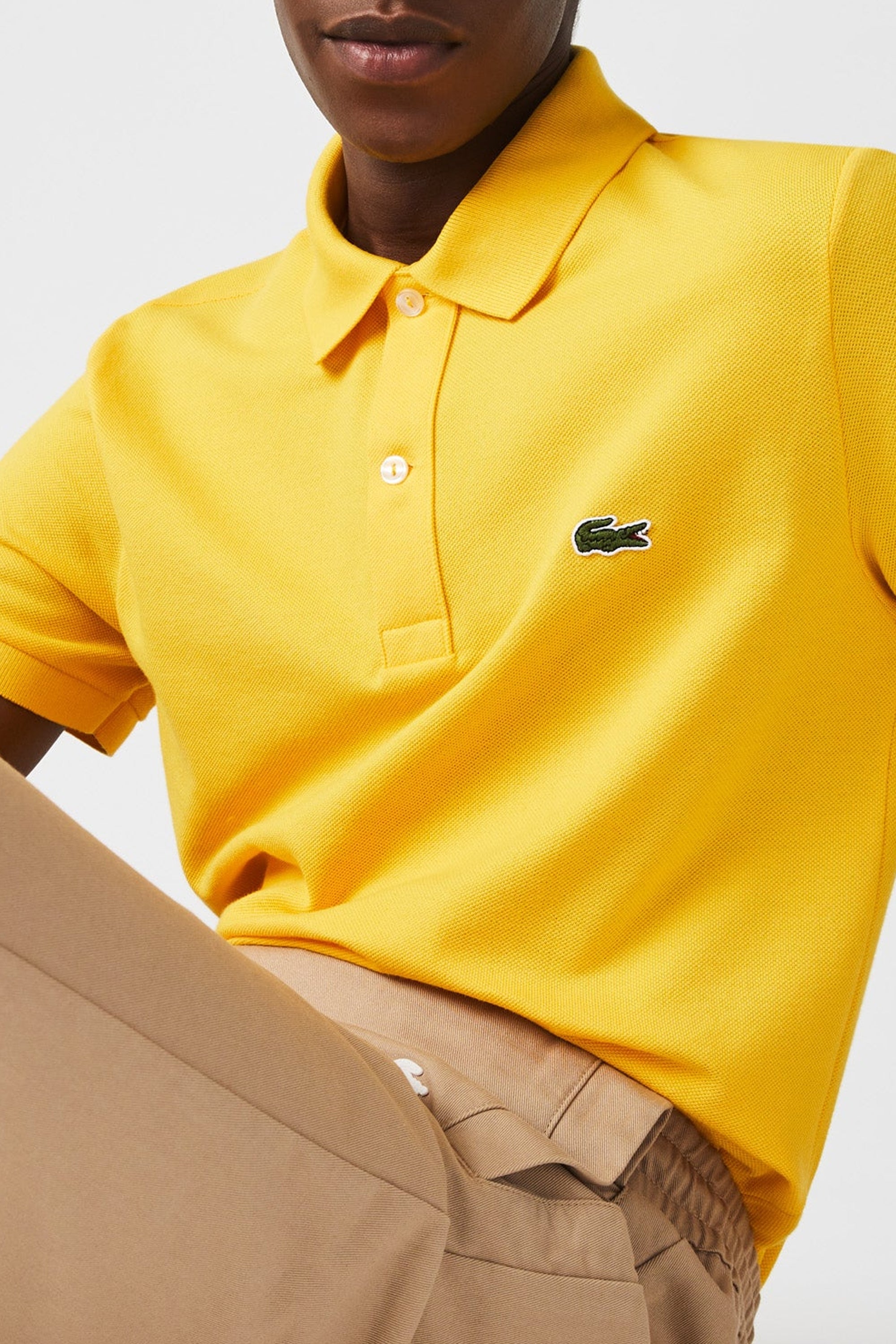 L.12.12 polo shirt in small pique - Genet