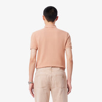 L.12.12 polo shirt in small pique - Latte