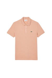 L.12.12 polo shirt in small pique - Latte