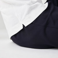 Paris piqué button-down polo shirt - White