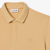 Polo coupe droite Paris boutonné en piqué - Croissant