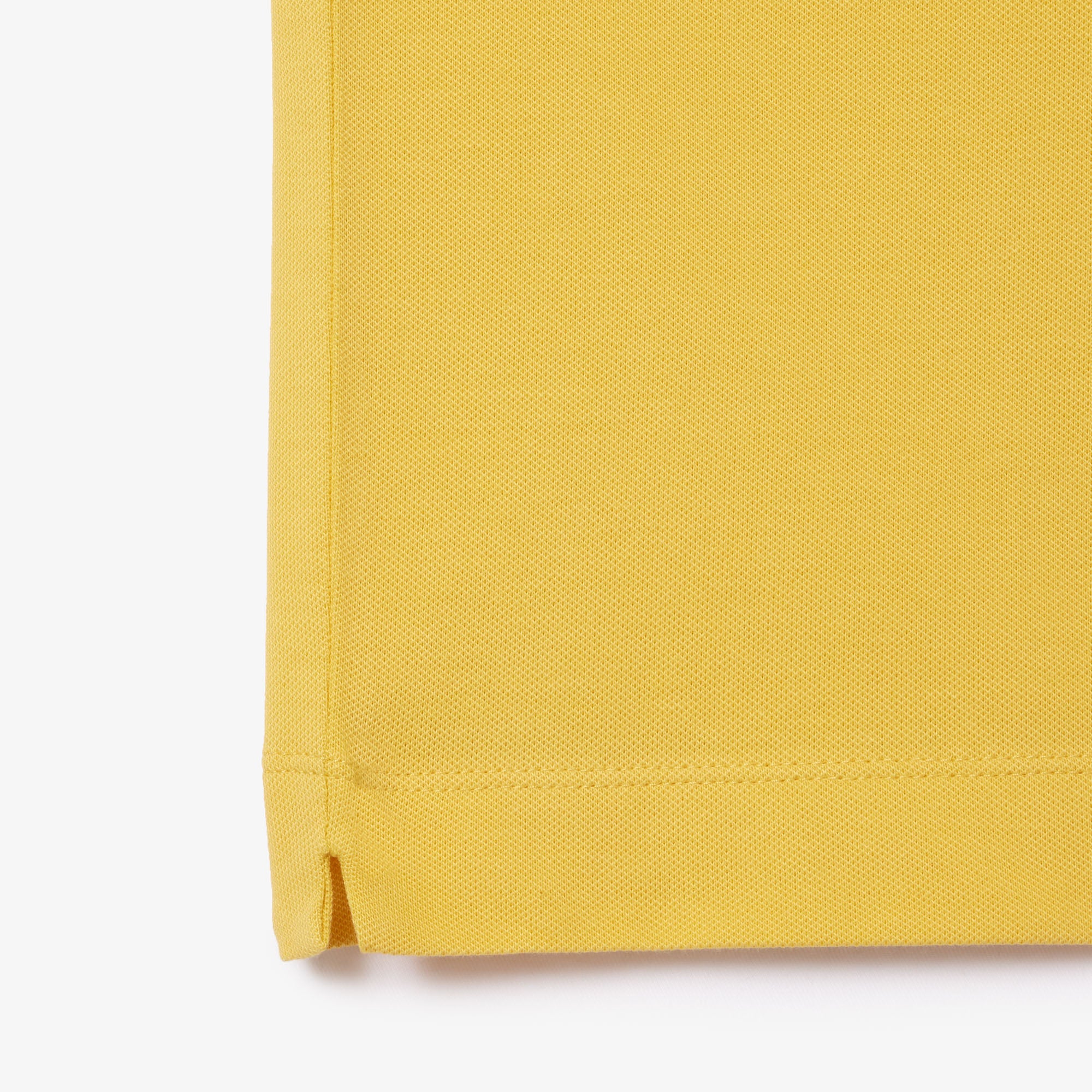 Paris piqué button-down polo shirt - Cornsilk