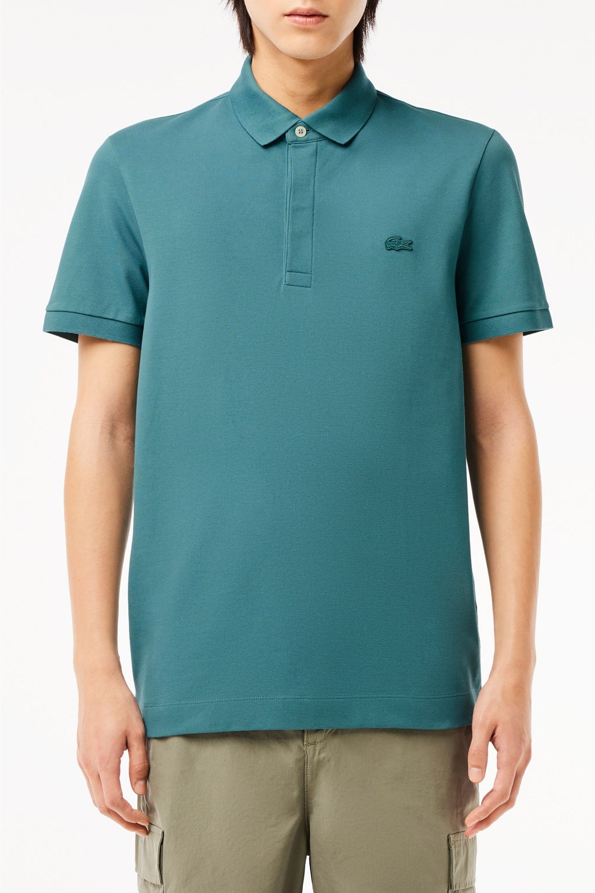 Polo coupe droite Paris boutonné en piqué - Hydro
